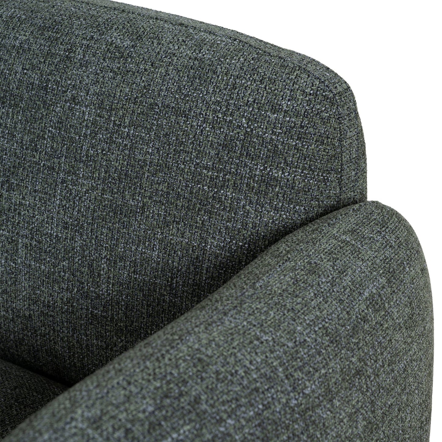 Nimbus Left Chaise Modular Sofa - Moss Green