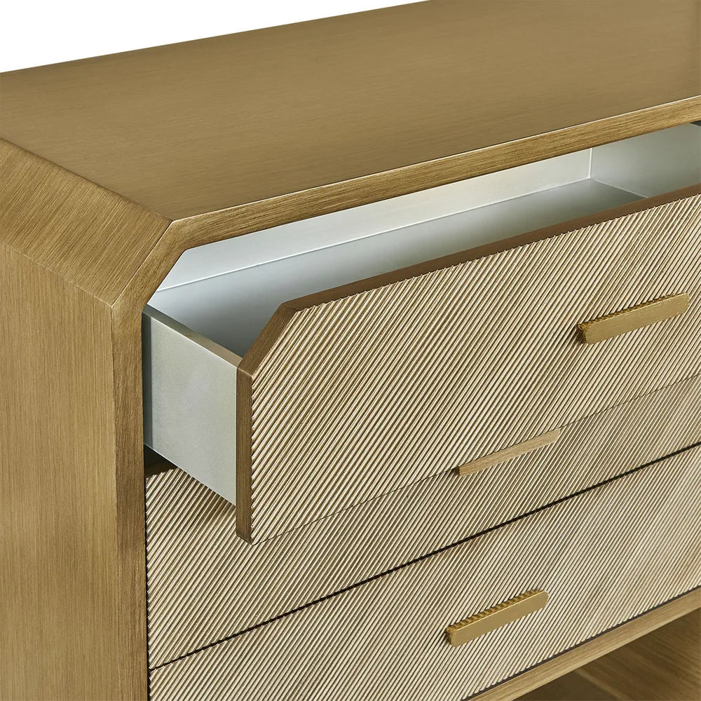 Anderson 6 Drawer Chest - Antique Gold