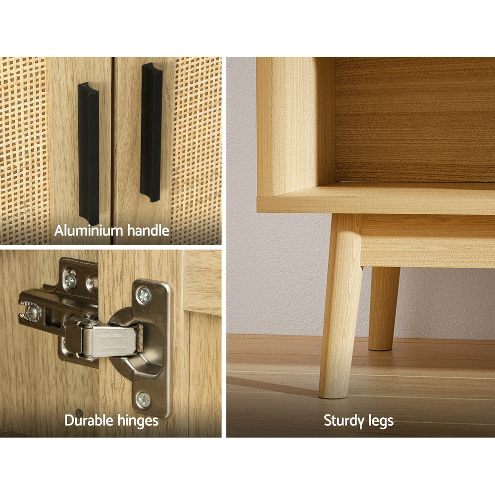 Briony Rattan Shoe Cabinet