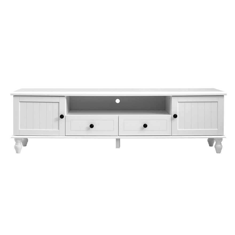 Oliver White TV Cabinet Entertainment Unit 160cm