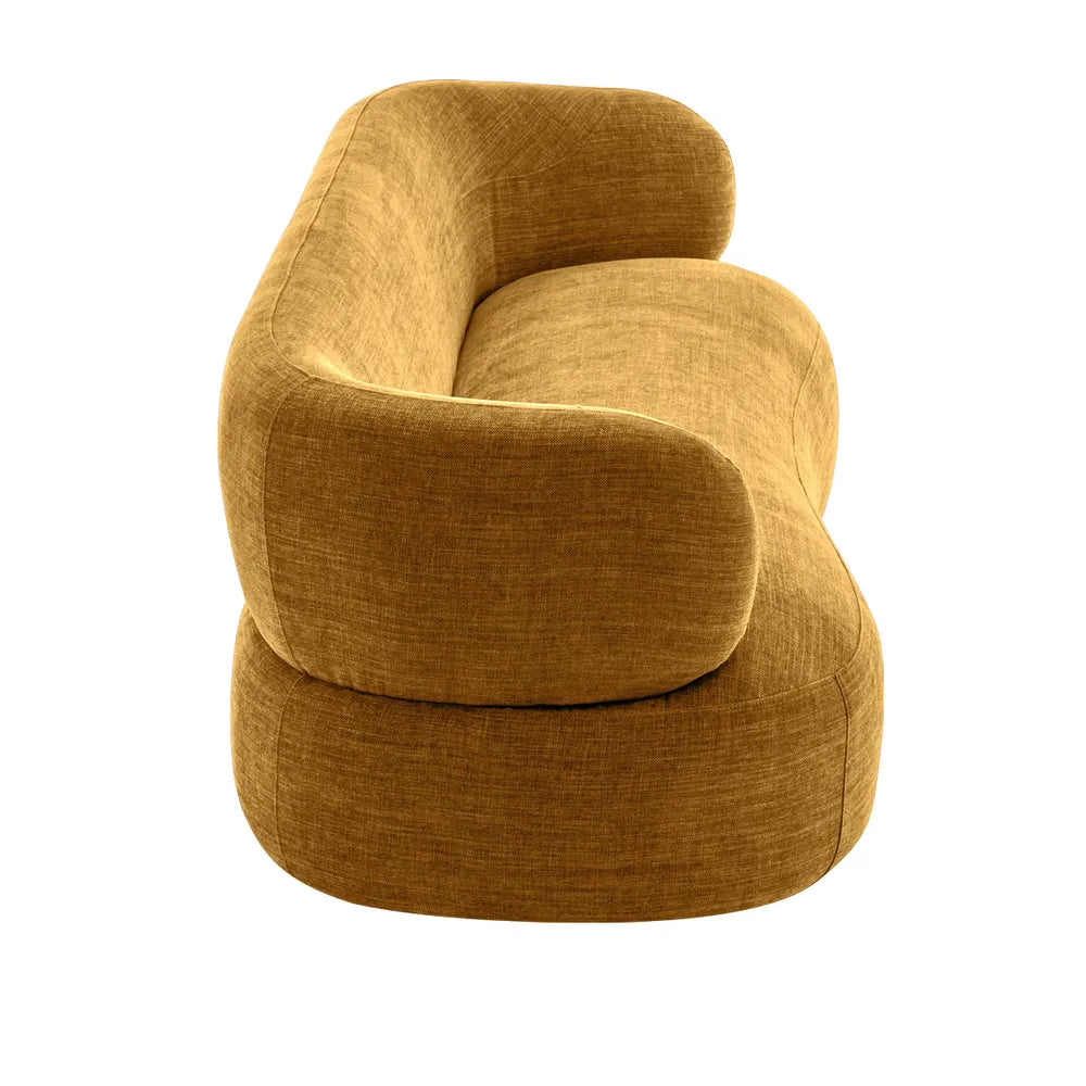 Greenwich 3 Seater Sofa - Mustard Chenille