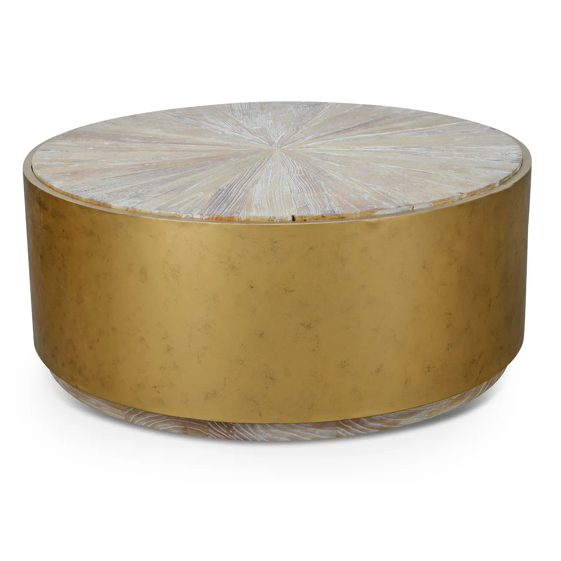 Junifer Round Elm Coffee Table
