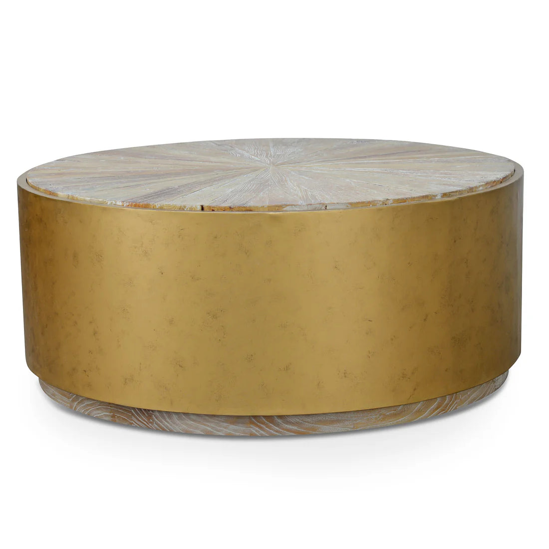 Junifer Round Elm Coffee Table