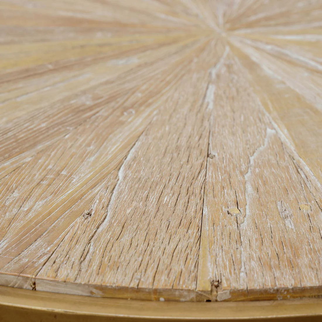 Junifer Round Elm Coffee Table