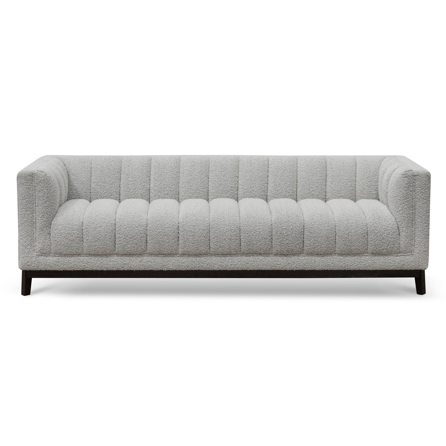 Charlotte 3 Seater Sofa -Light Grey