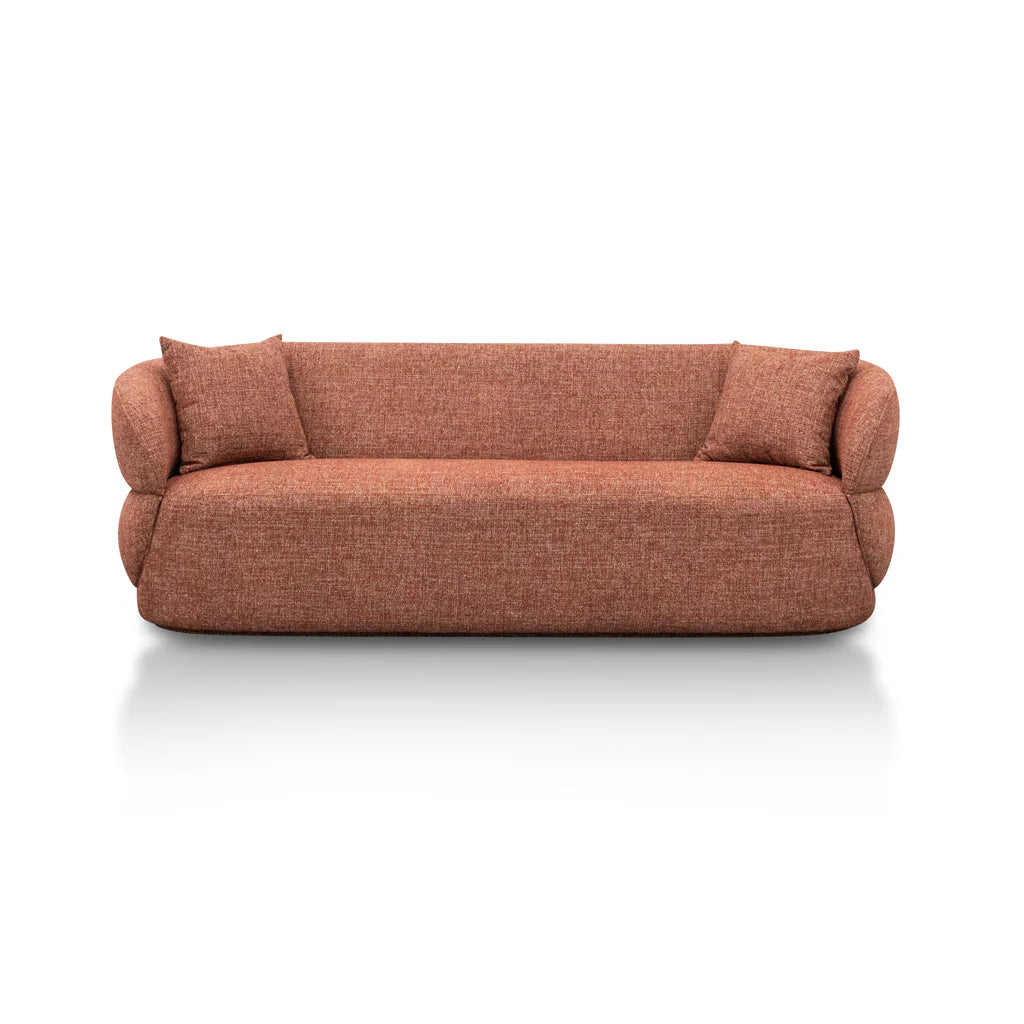 Lusaka 3 Seater Sofa - Moss Rust