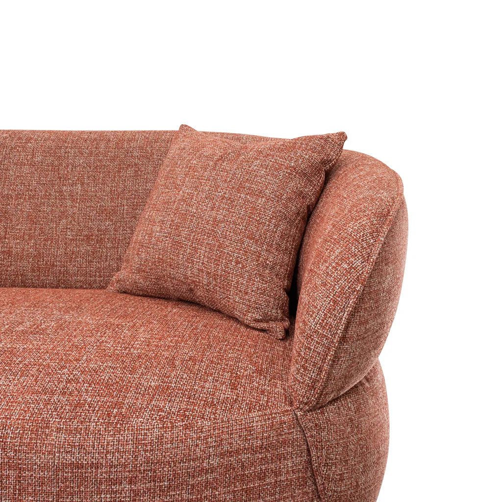 Lusaka 3 Seater Sofa - Moss Rust