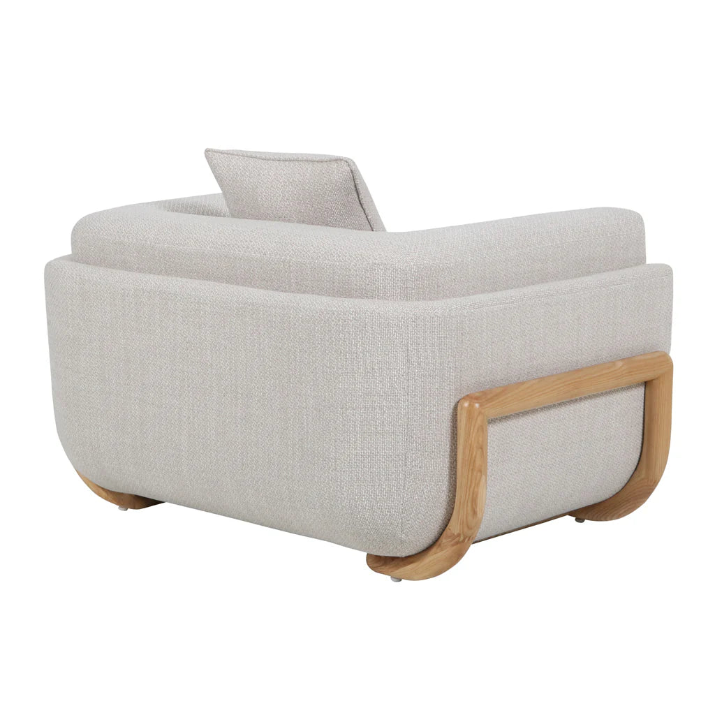Leslie Armchair - Beige Linen