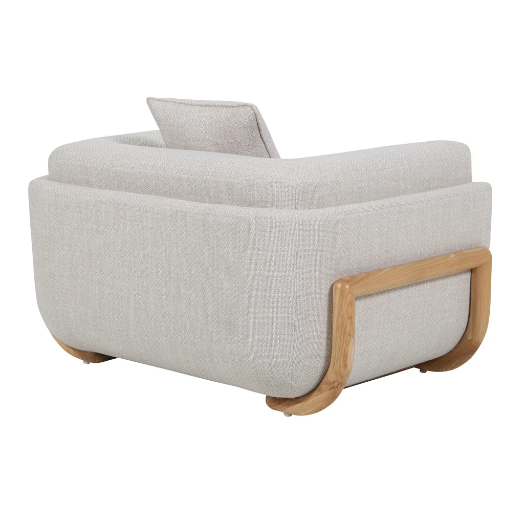 Leslie Armchair - Beige Linen