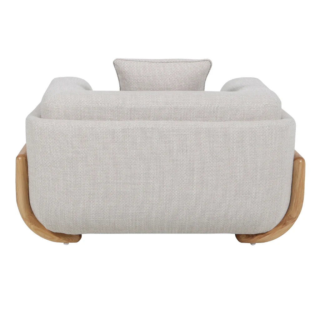Leslie Armchair - Beige Linen