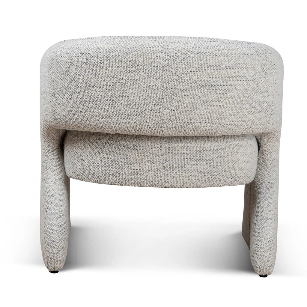 Magda Fabric Armchair - Fog Grey