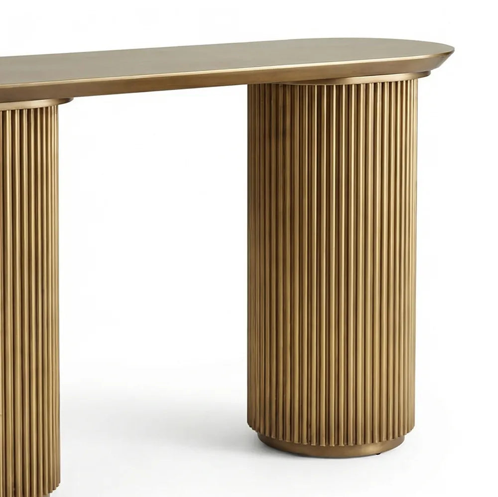 Nomad Console Table - Small Gold