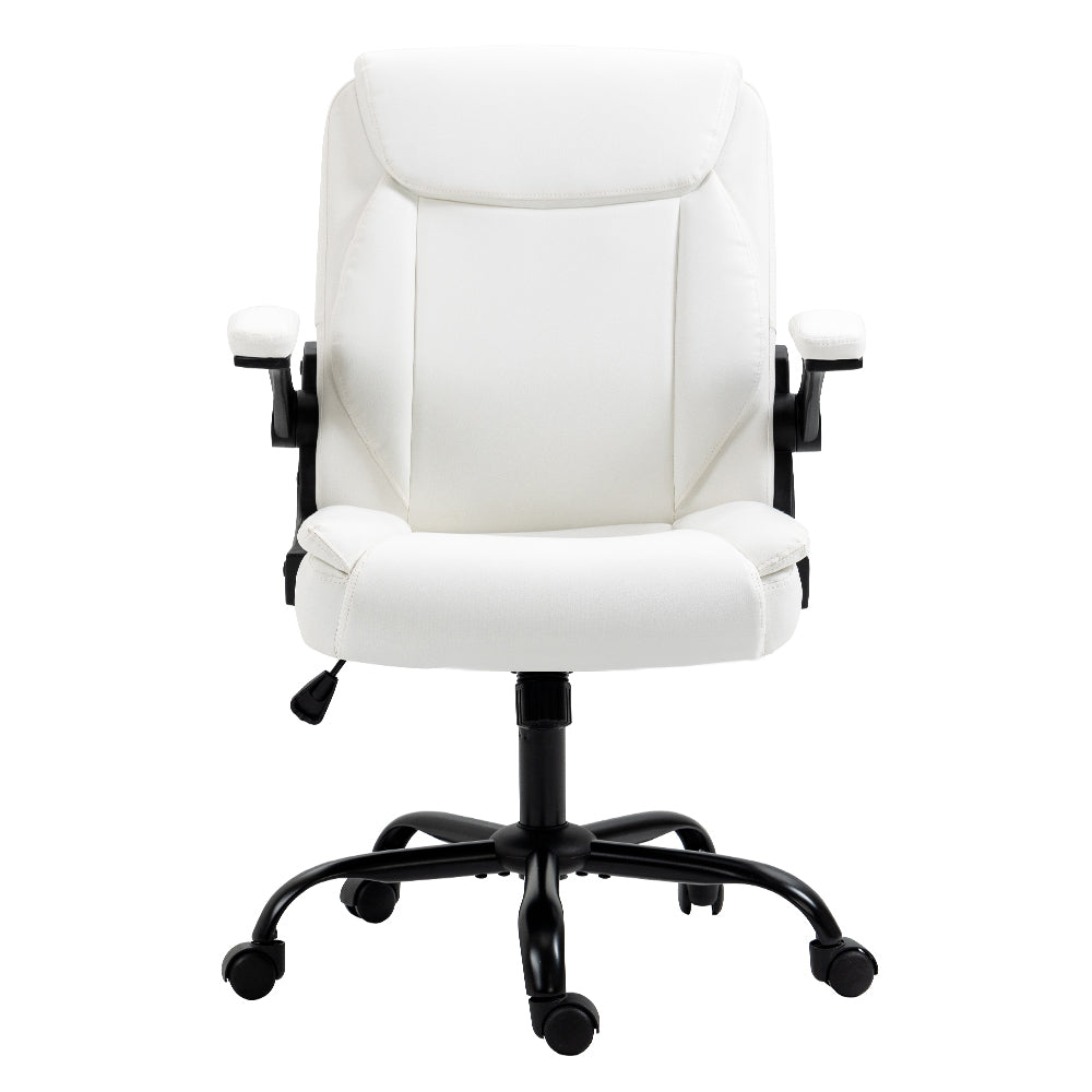 Henry Mid Back Executive Office Chair - White