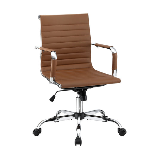 Conference PU Leather Office Chair PU - Brown