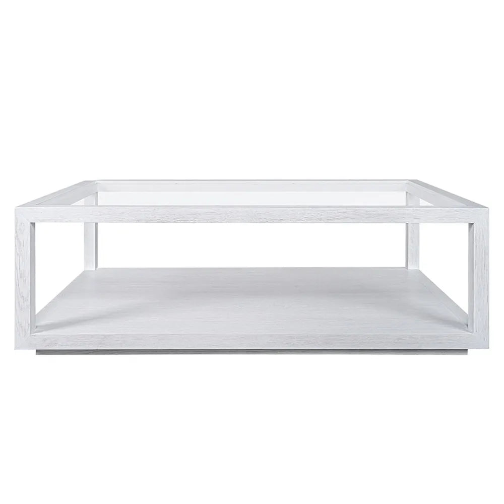 Sadie Rectangle Coffee Table - White