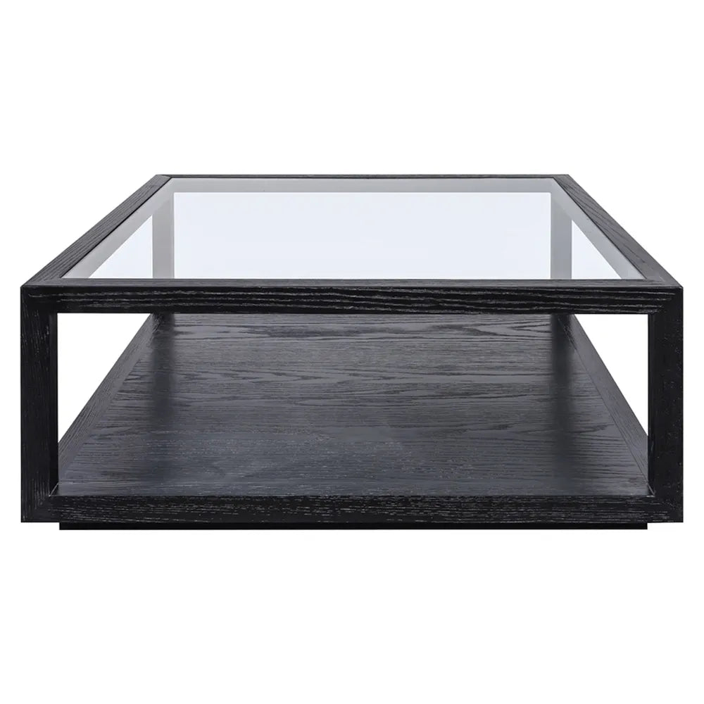 Black Square Coffee Table