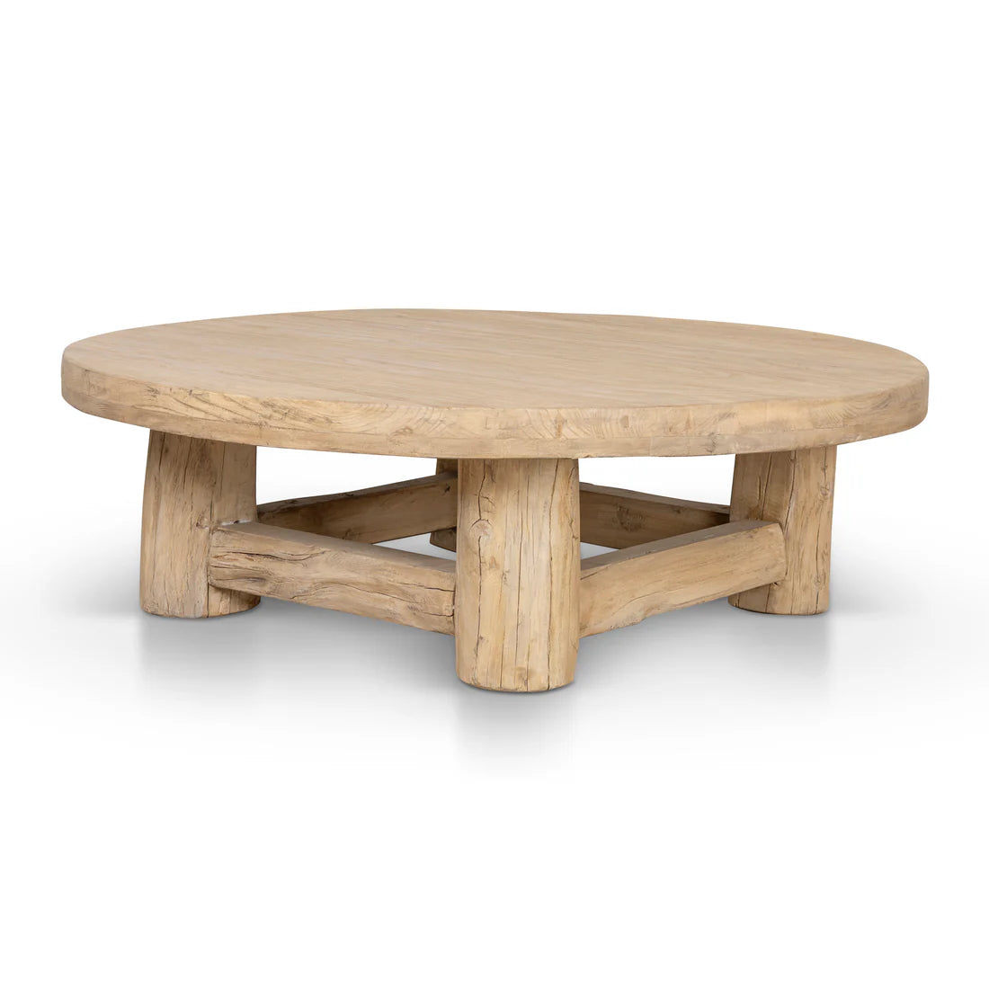 Sanctuary Elm Round Coffee Table - Natural