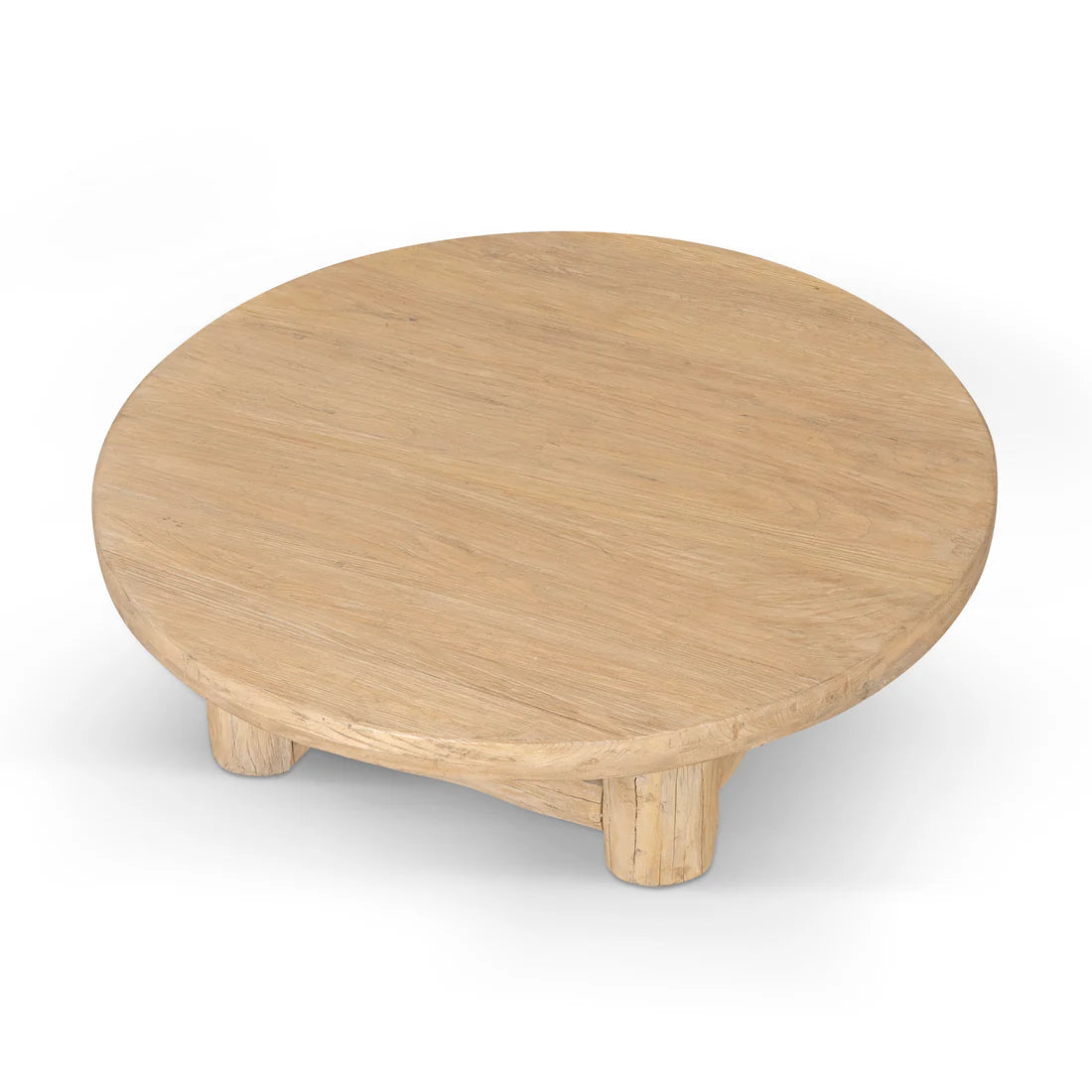 Sanctuary Elm Round Coffee Table - Natural