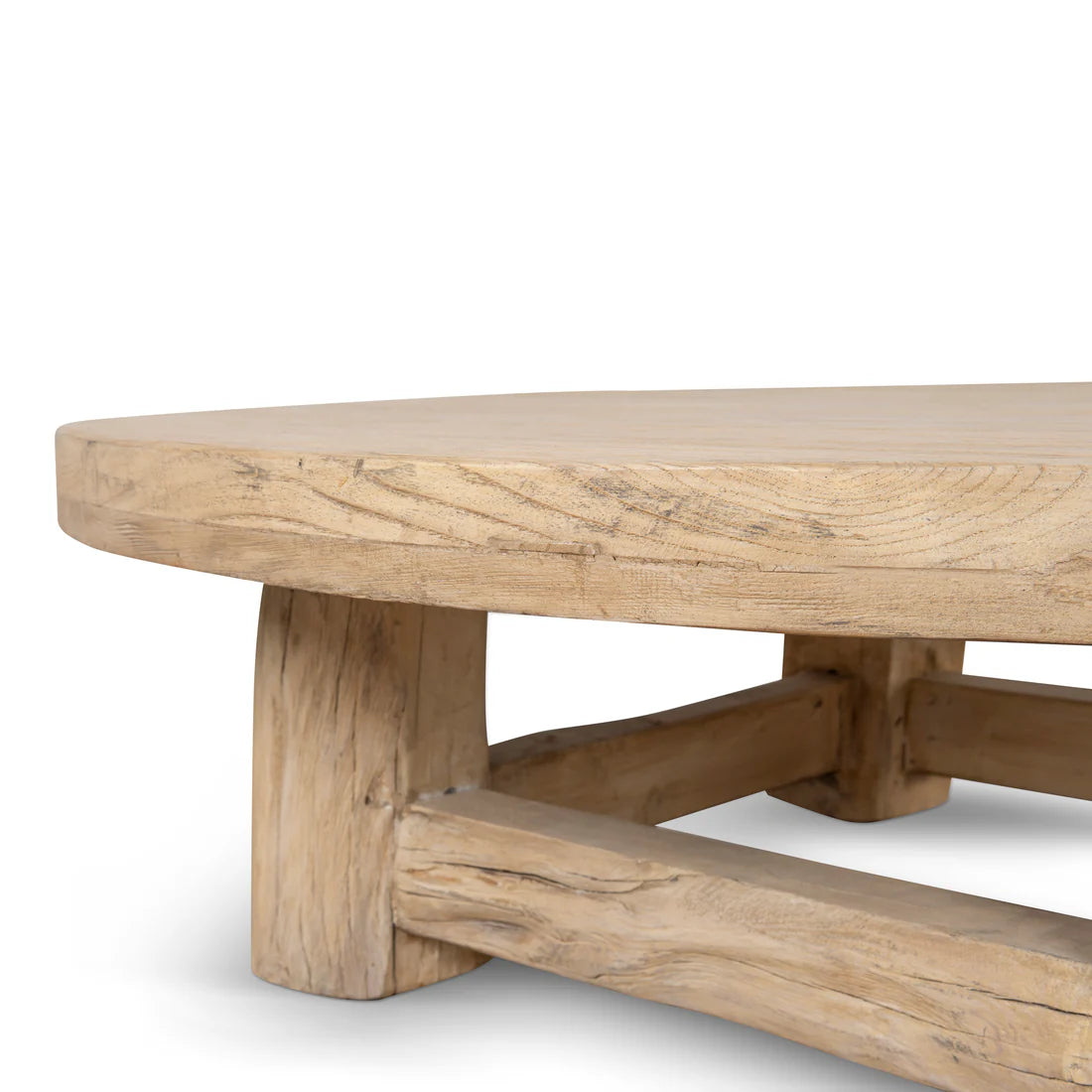 Sanctuary Elm Round Coffee Table - Natural