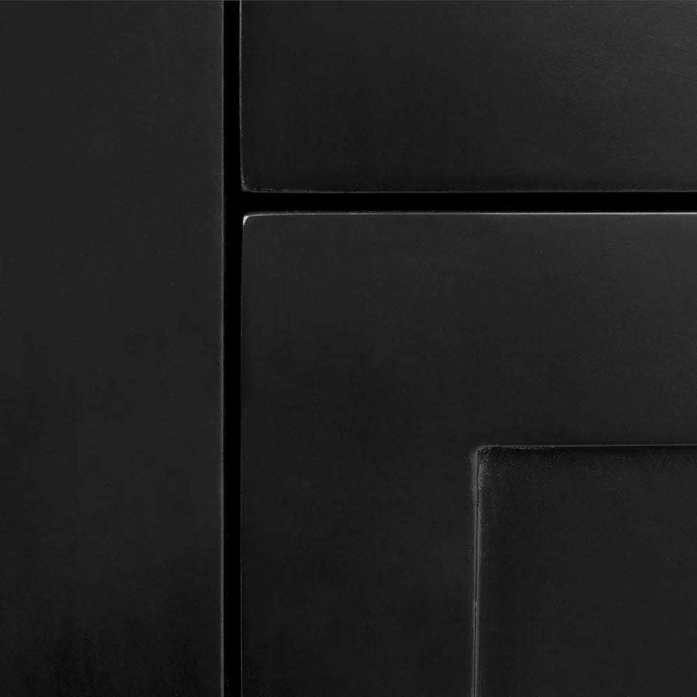 Soloman Bedside Table - Small Black