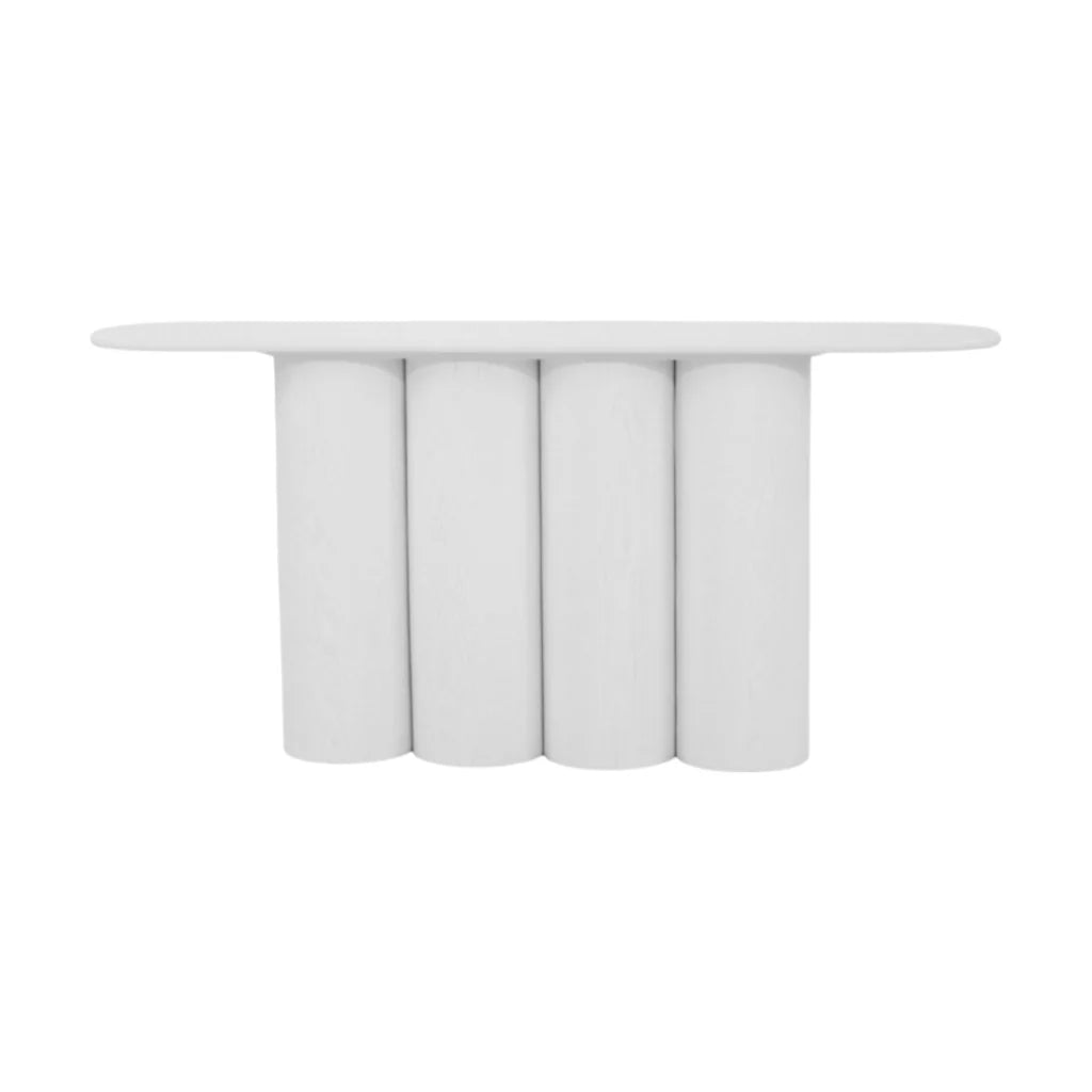 The Settler Console Table - Full White