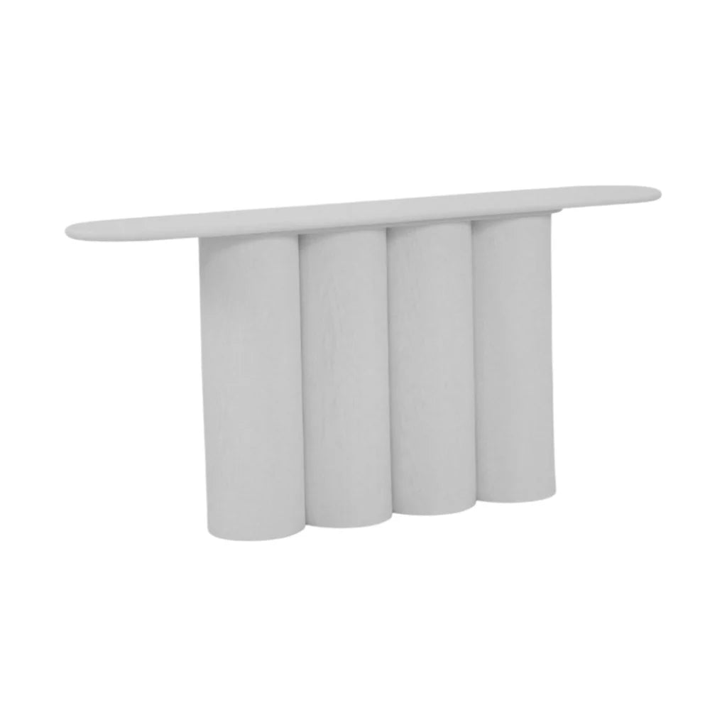 The Settler Console Table - Full White