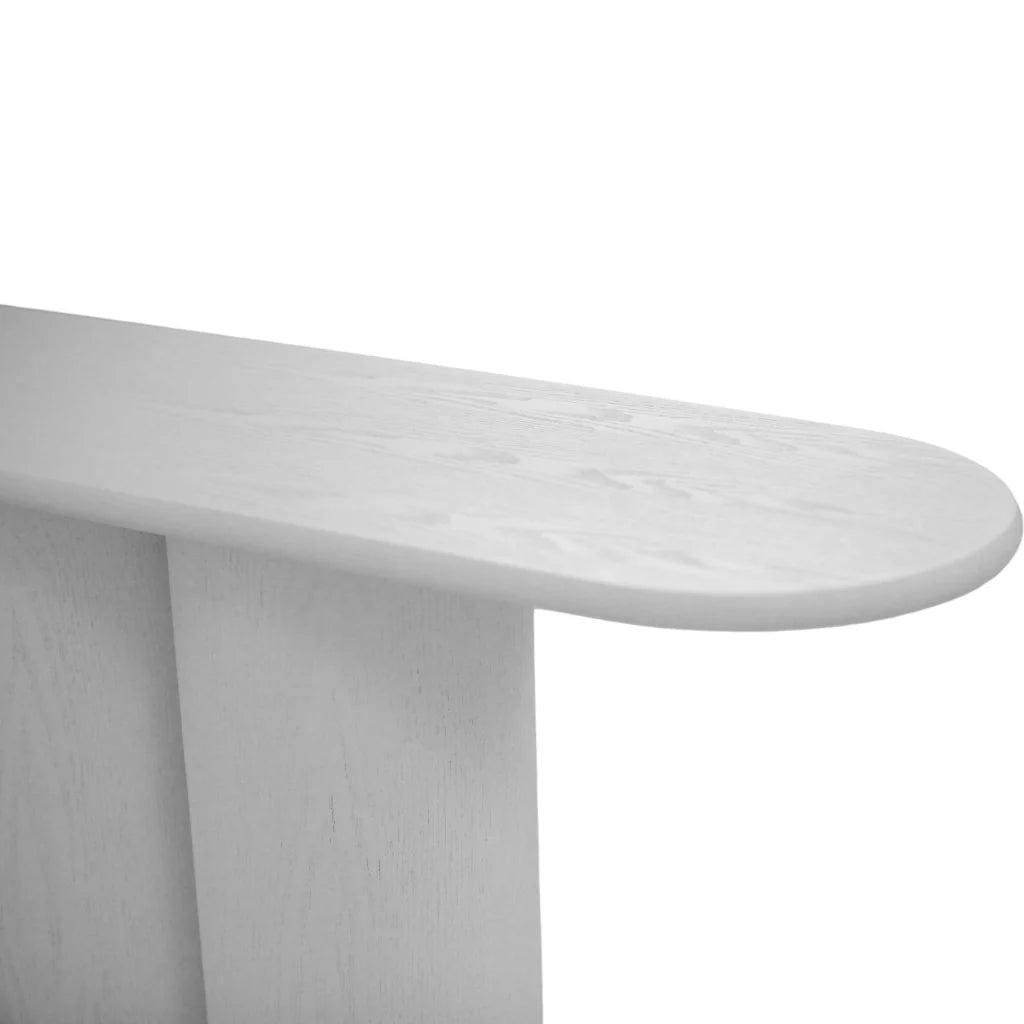 The Settler Console Table - Full White