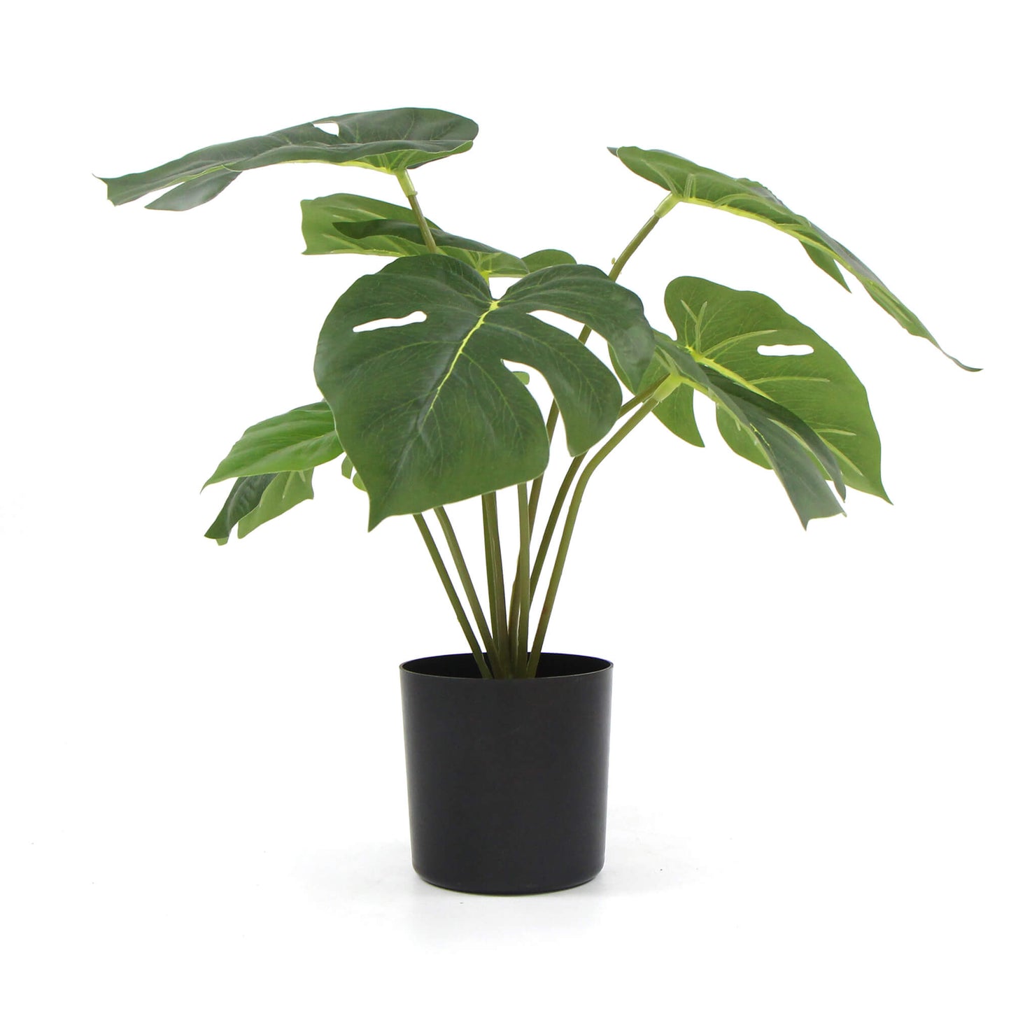 Potted Artificial Split Philodendron Plant With Real Touch Leaves