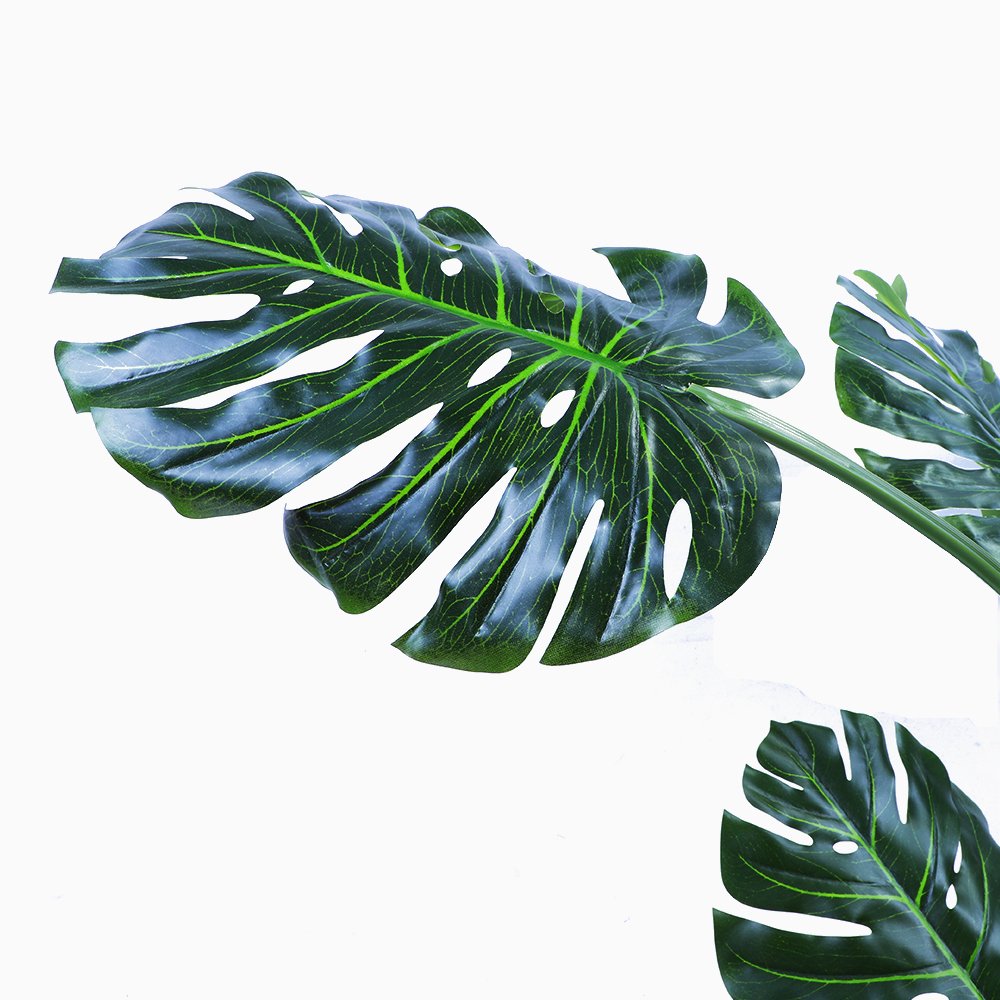 Faux Artificial Home Decor Potted Monstera Plant 120cm