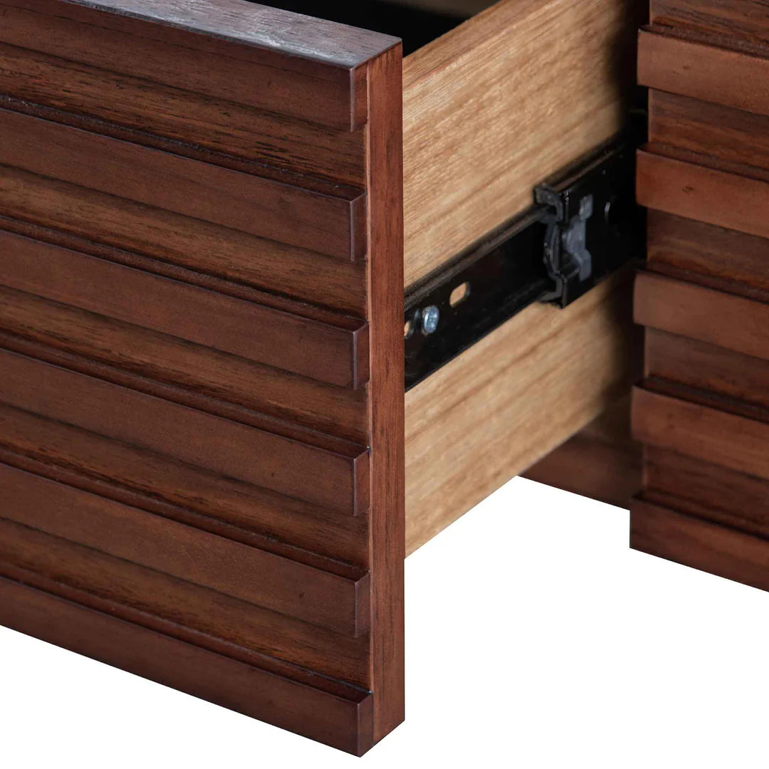 Walnut 2.2m TV Entertainment Unit