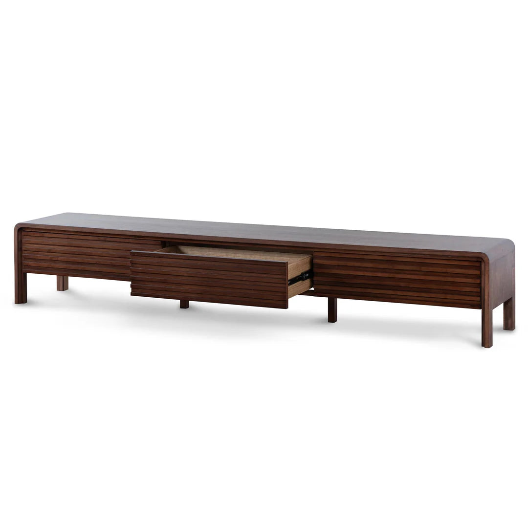 Walnut 2.2m TV Entertainment Unit