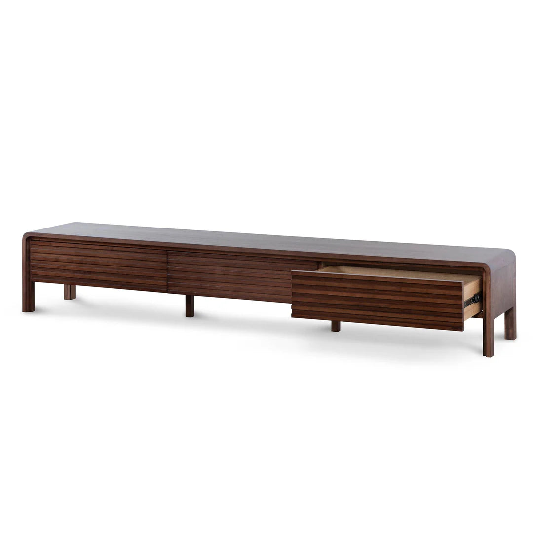 Walnut 2.2m TV Entertainment Unit