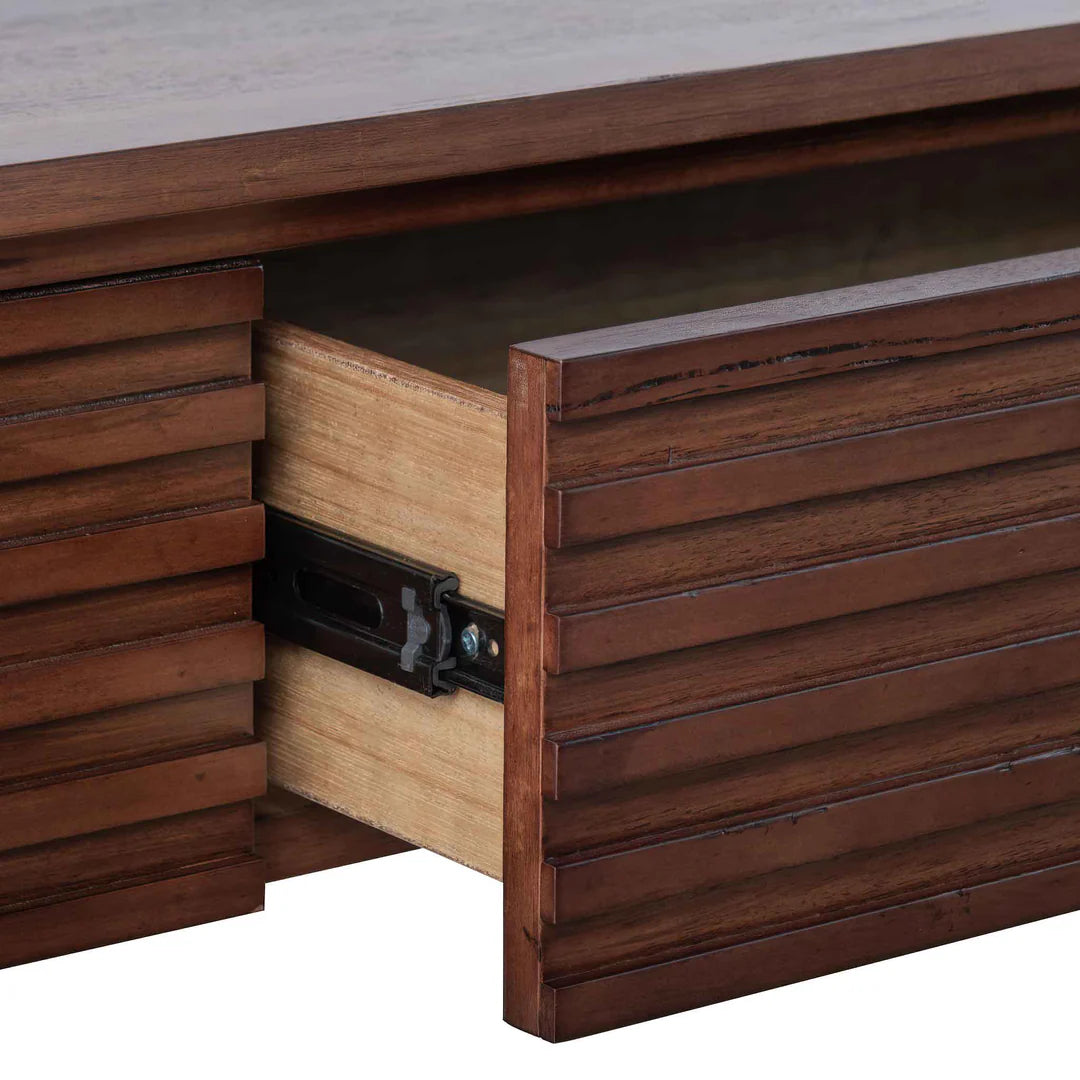 Walnut 2.2m TV Entertainment Unit