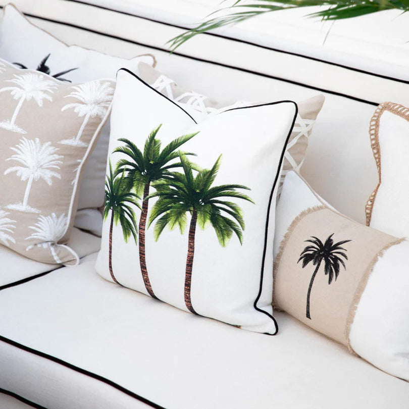 Havana Palm Filled Cushion 30x50cm