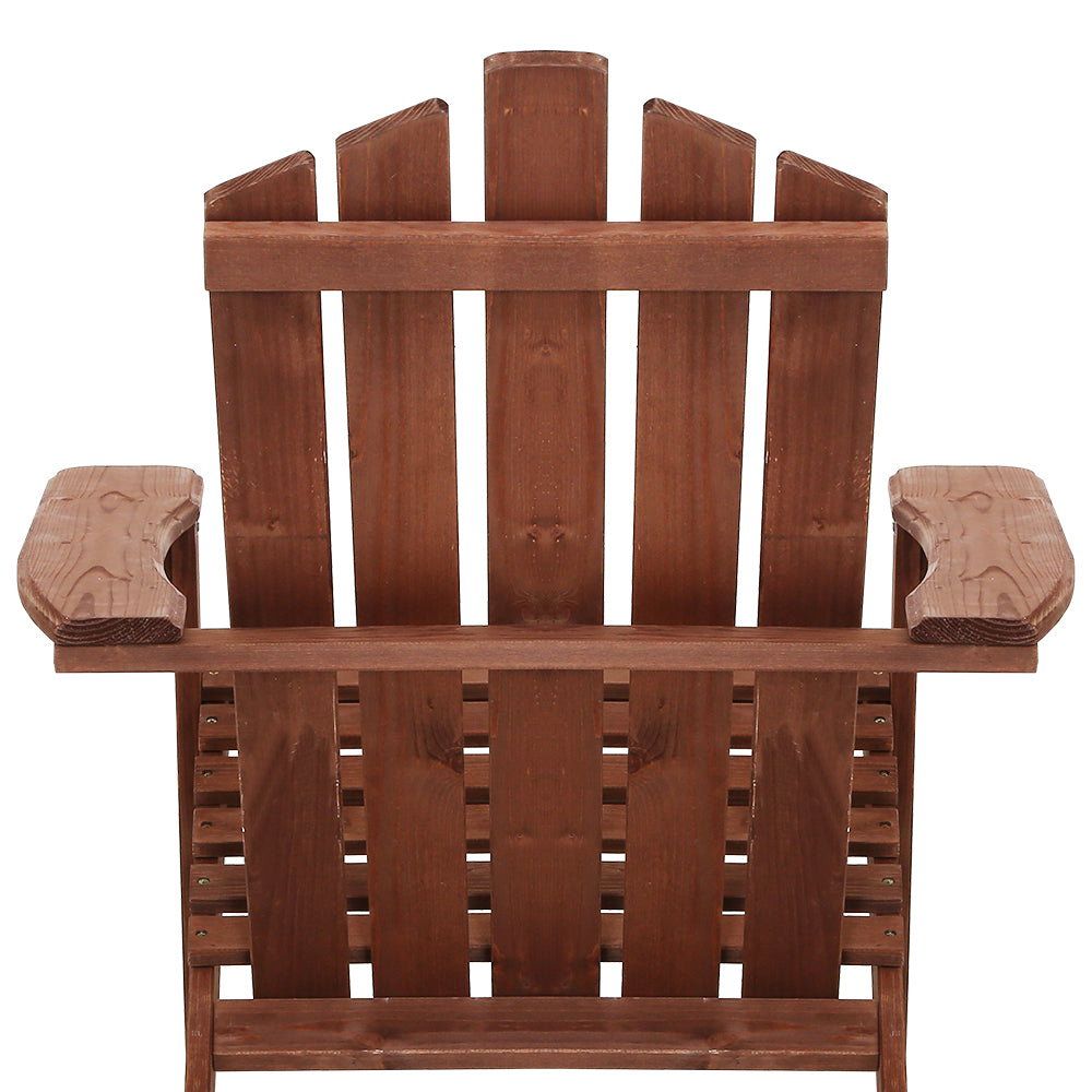 Outdoor Lounge Beach Chair - Brown