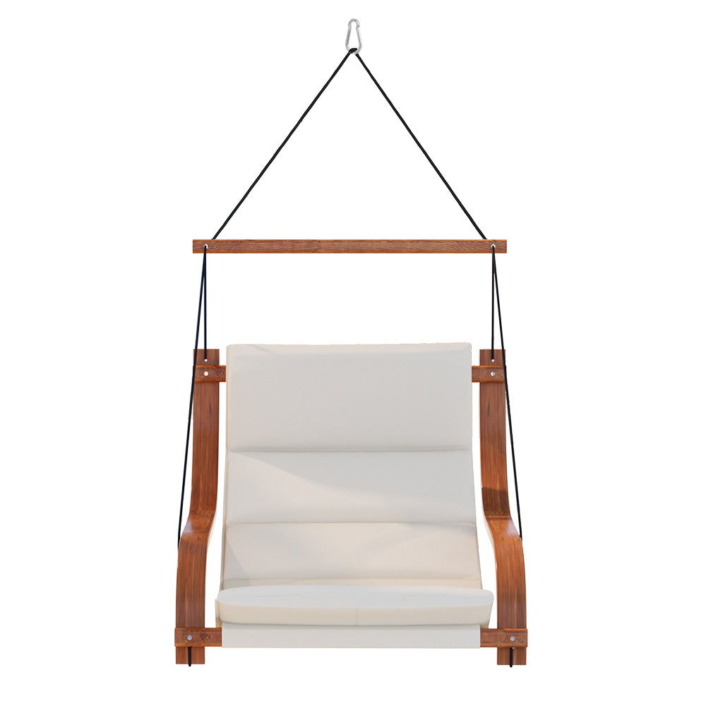 Indoor Outdoor Wooden Hanging Hammock Chair Only
