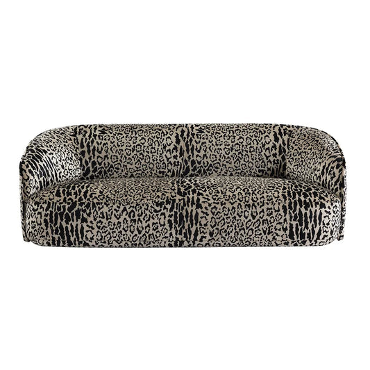 Durban 3 Seater Sofa - Leopard Chenille