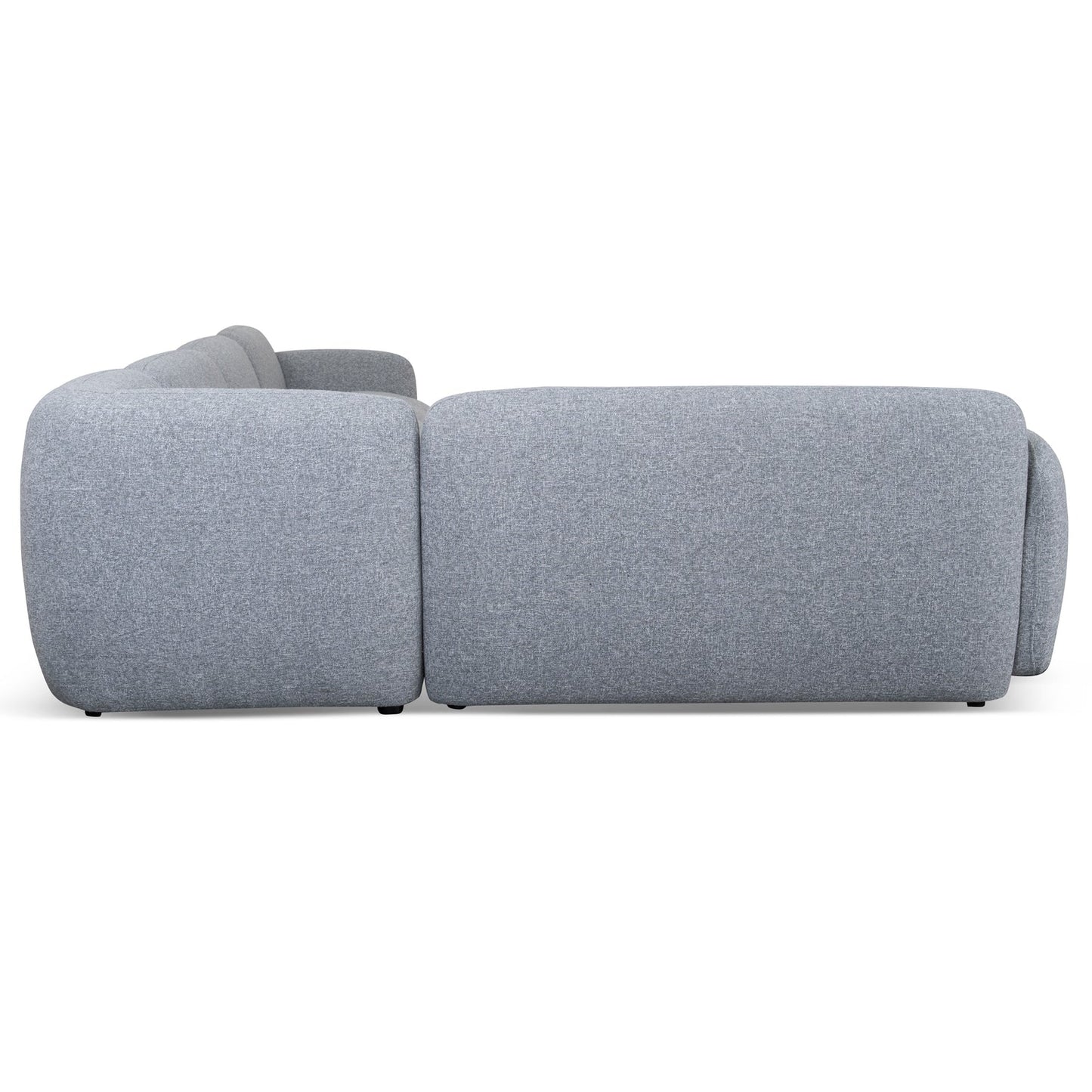 Nimbus Left Chaise Modular Sofa - Glacier Grey