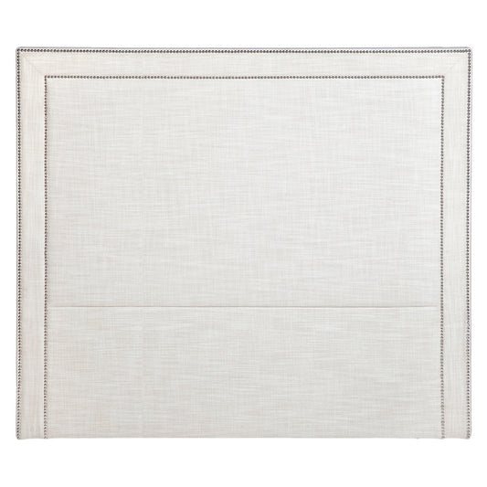Manhattan Double Bedhead - Natural Linen