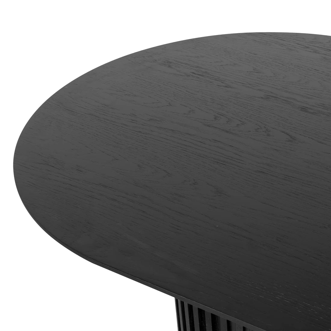 Martin 2.5m Wooden Dining Table - Black