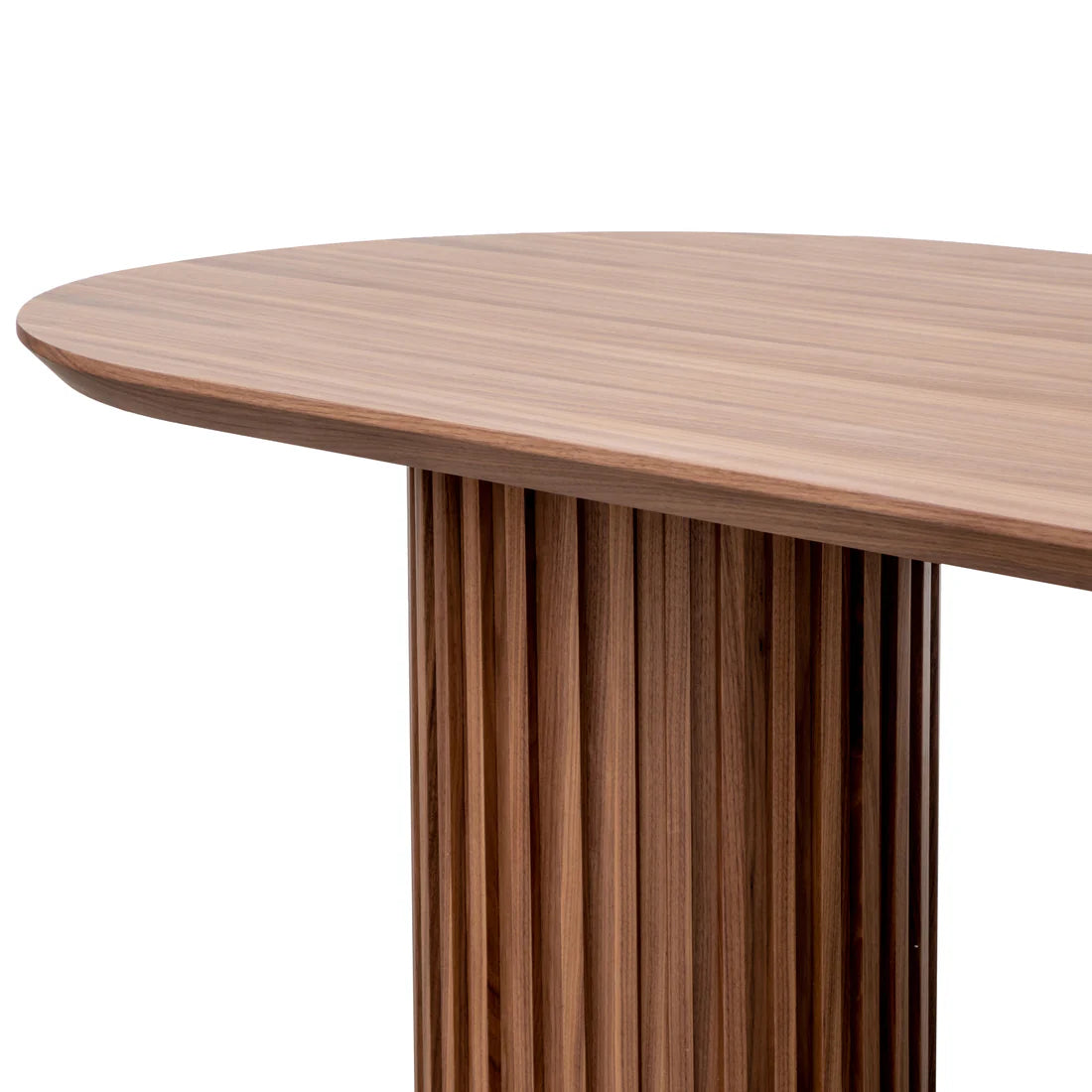 Martin 2.5m Wooden Dining Table - Walnut
