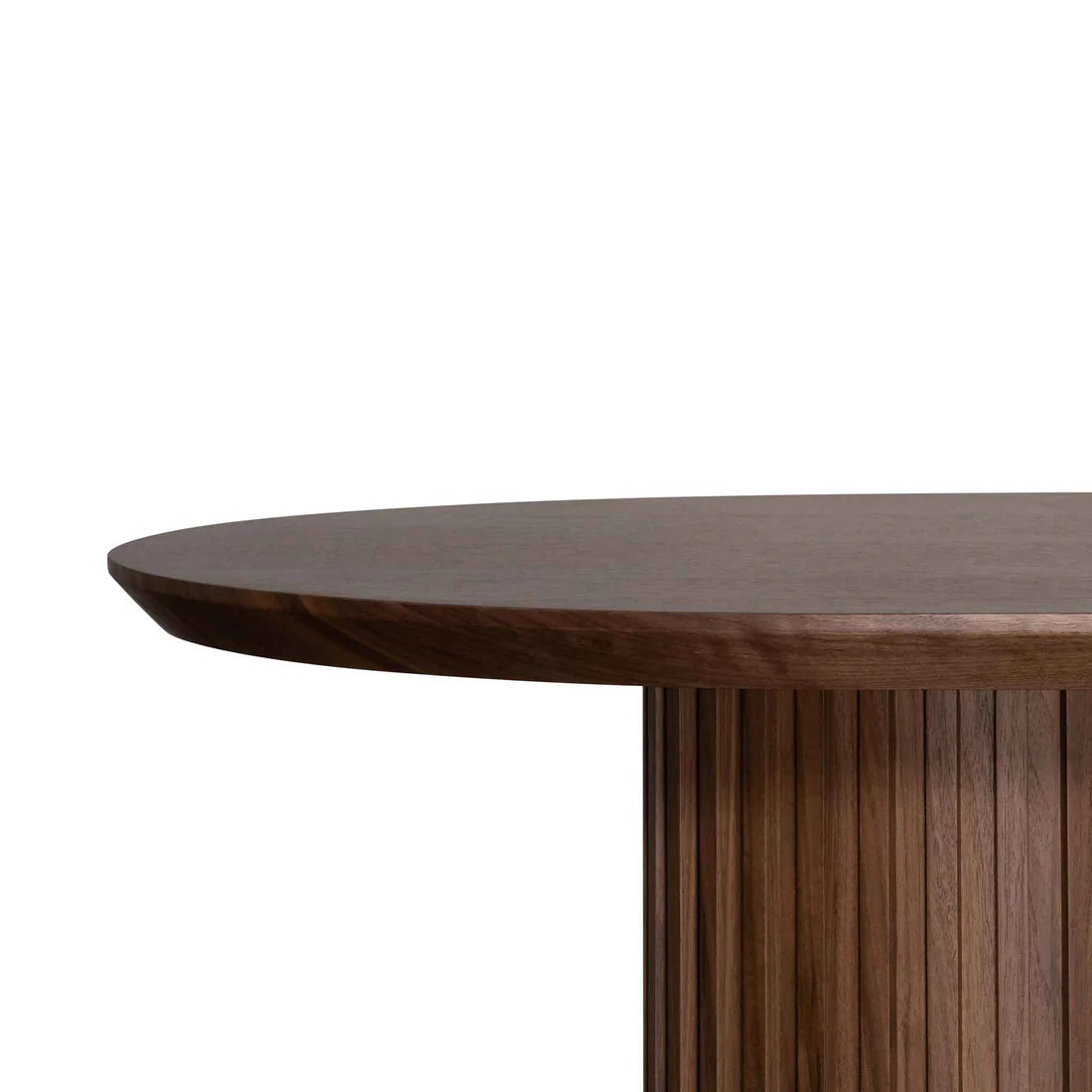 Martin 2.5m Wooden Dining Table - Walnut