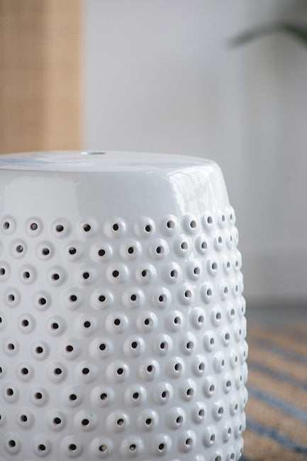 Shelly Decorator Stool 34x34x46cmh