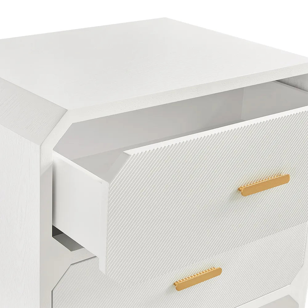 Anderson 2 Drawer Chest - White