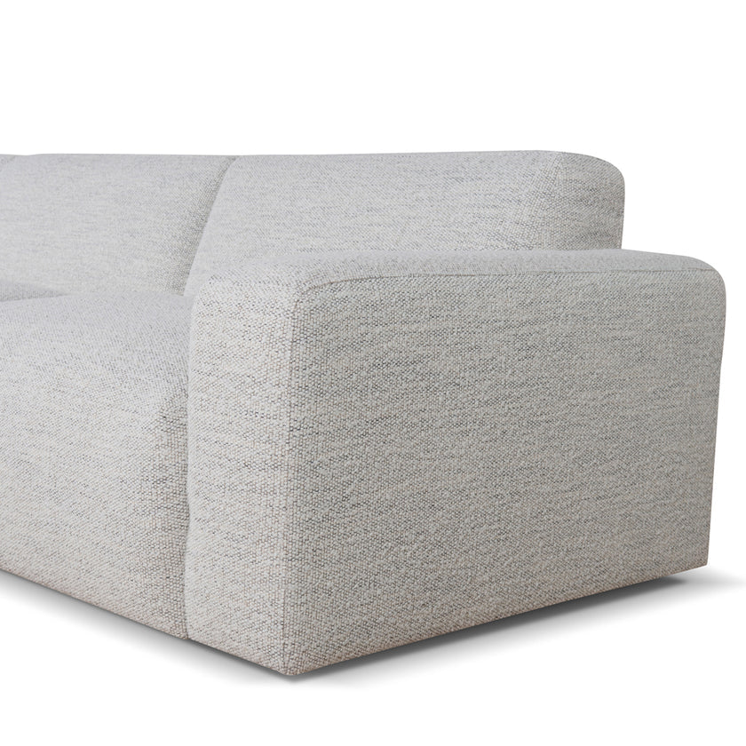 Ashley 4-Seater Fabric Sofa - Fog Grey