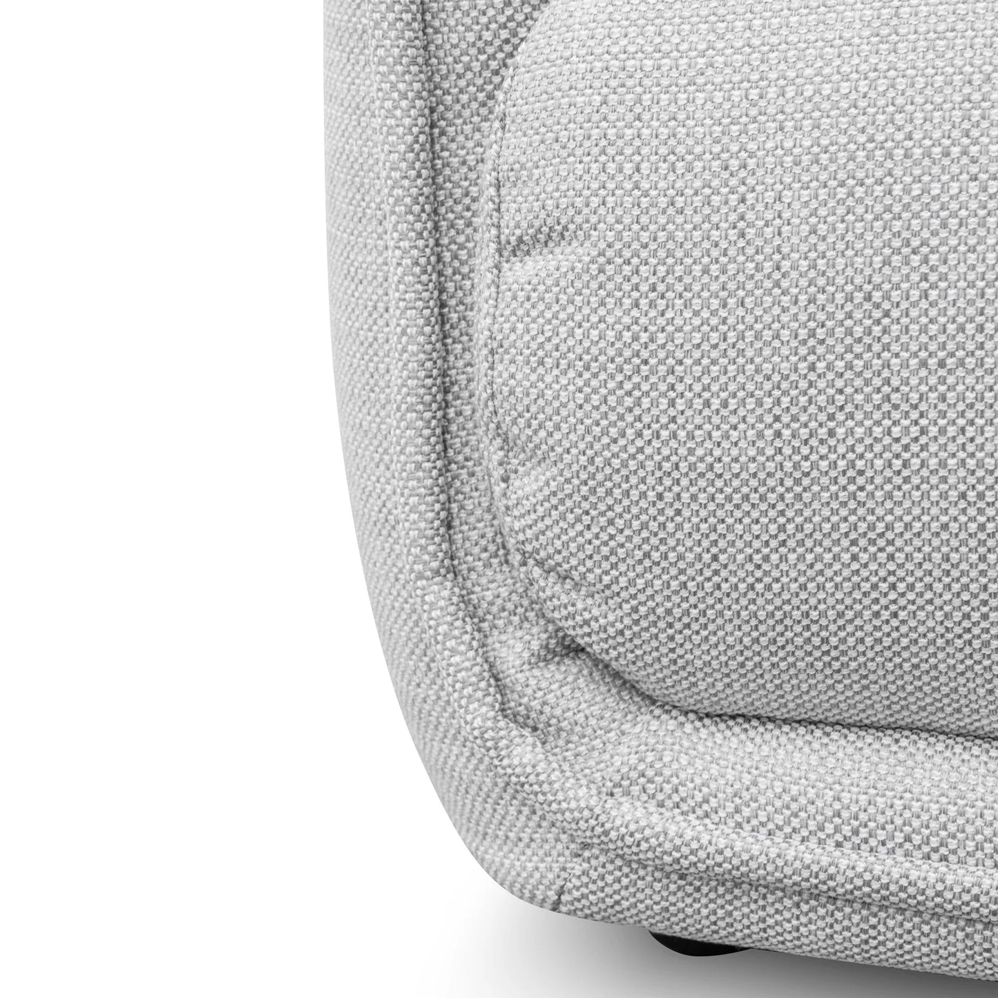 Michel 2 Seater Fabric Sofa- Light Texture Grey
