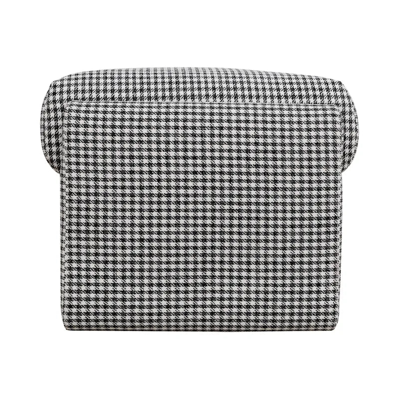 Cairo Bench Ottoman - Houndstooth