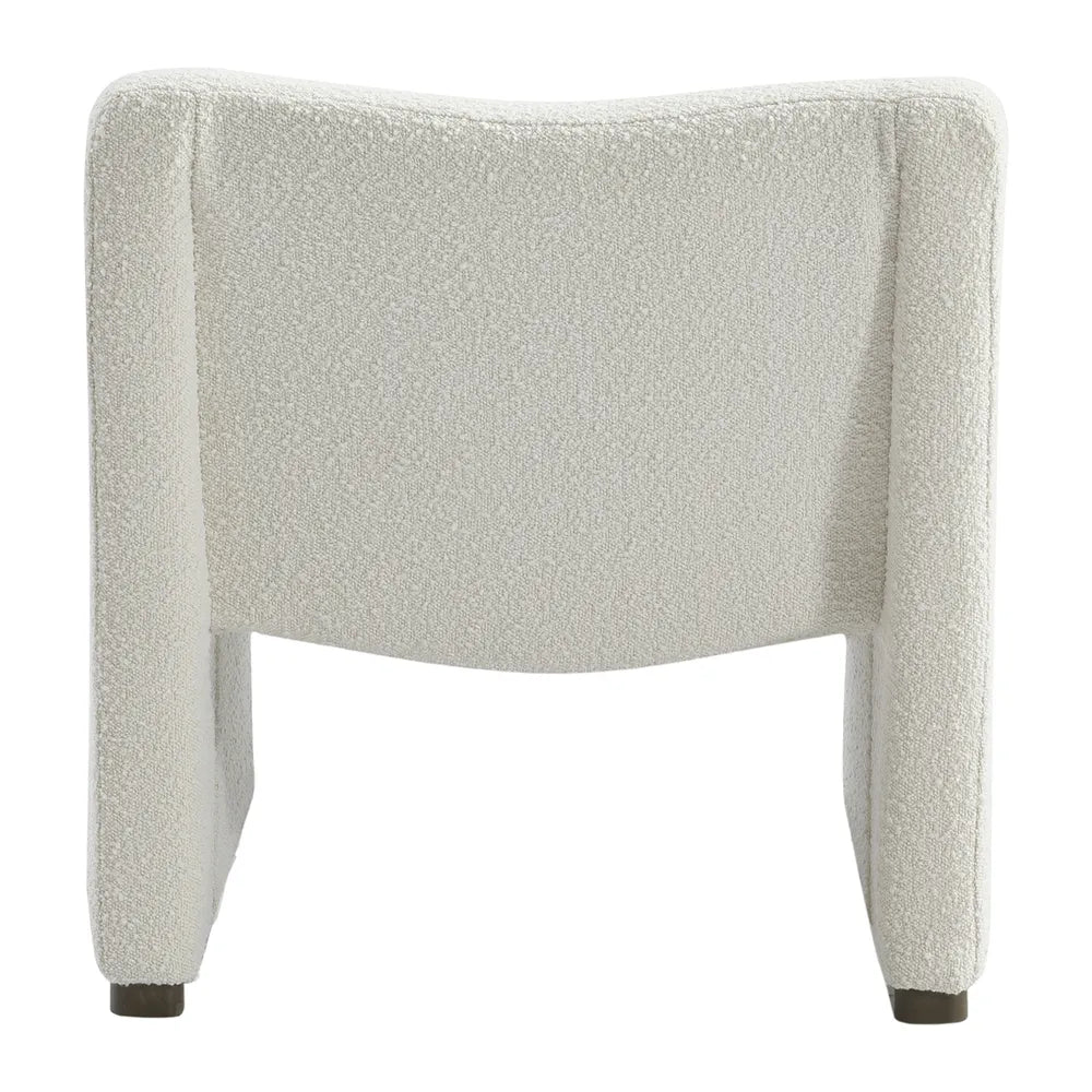 Beau Occasional Chair - White Boucle