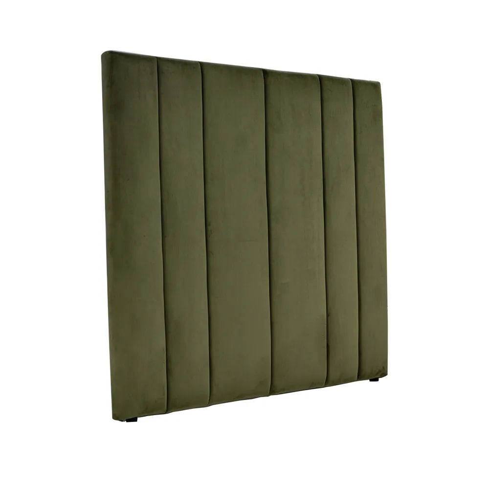 Soho Double Bedhead - Olive Velvet