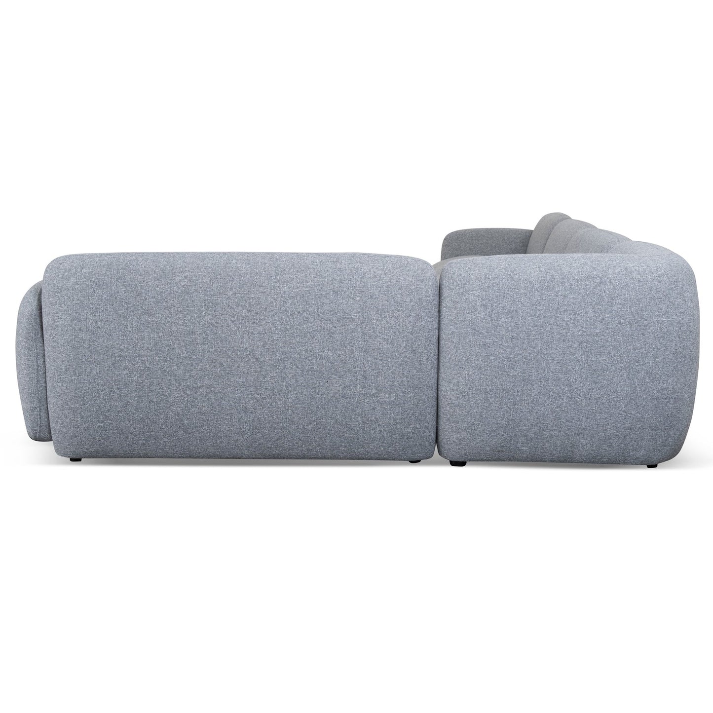 Nimbus Right Chaise Modular Sofa - Glacier Grey